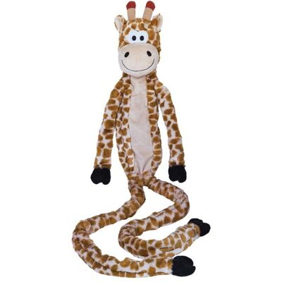 Nobby Lång plysch giraff med rep - Hundleksak Nobby Lång plysch giraff med rep - Hundleksak