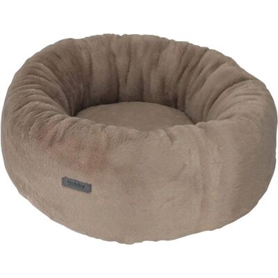 NOBBY PET Donut Hundebett - Mikrofaser, Beige, Rutschfest NOBBY PET Donut Hundebett - Mikrofaser, Beige, Rutschfest