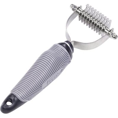 Nobby 68201 Pet Brush - Ergonomic Handle - for Cats and Dogs Nobby 68201 Pet Brush - Ergonomic Handle - for Cats and Dogs