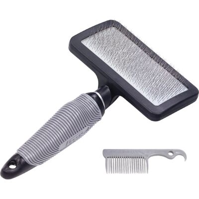 Nobby Starline Pet Brush/Comb - Cat & Dog, Black/Grey Nobby Starline Pet Brush/Comb - Cat & Dog, Black/Grey