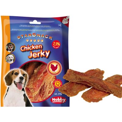 Nobby 375g Jerky de poulet pour chien - Friandise pour chien - Publicité Nobby 375g Jerky de poulet pour chien - Friandise pour chien - Publicité