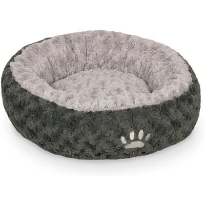 Lit pour chiens et chats Nobby Donut - Microfibre douce - Publicité Lit pour chiens et chats Nobby Donut - Microfibre douce - Publicité