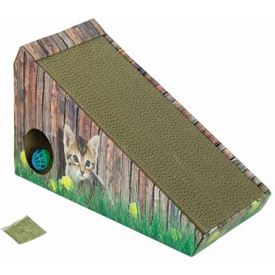 Nobby Griffoire en Carton - 47x20x26cm - Accessoire Naturel pour Chats - Publicité Nobby Griffoire en Carton - 47x20x26cm - Accessoire Naturel pour Chats - Publicité