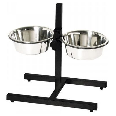 Nobby 72833 Distributeur pour Chiens - Acier Inoxydable Réglable - Grand Chien - Publicité Nobby 72833 Distributeur pour Chiens - Acier Inoxydable Réglable - Grand Chien - Publicité