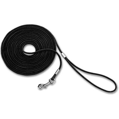 Nobby Hundkoppel - 10m Nylon Svart - Träning & Promenad Nobby Hundkoppel - 10m Nylon Svart - Träning & Promenad