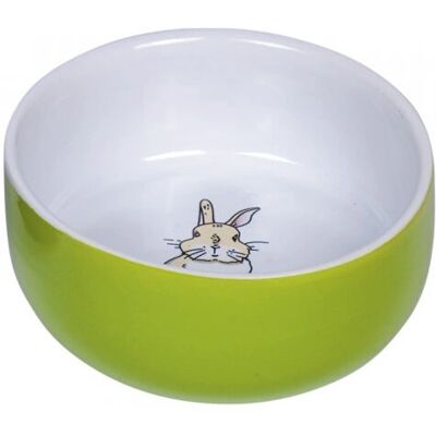 Nobby 73768 Konijn - Beker - Keramisch, Groen/Wit, 11cm Nobby 73768 Konijn - Beker - Keramisch, Groen/Wit, 11cm