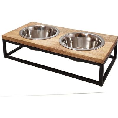 Stojak na miski dla psa Nobby - Elegant Diner - 48x22x16cm Stojak na miski dla psa Nobby - Elegant Diner - 48x22x16cm
