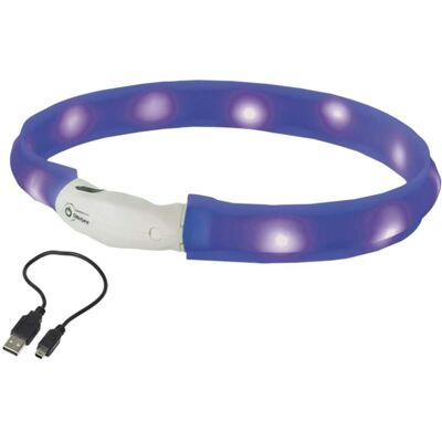Nobby LED Hundhalsband - 40cm, Blå, Synlig upp till 500m - LED Hundhalsband Nobby LED Hundhalsband - 40cm, Blå, Synlig upp till 500m - LED Hundhalsband