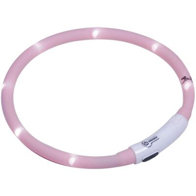 Nobby Cinta de Luz LED para Cachorros - Rosa, 45cm, 10mm, Perro Pequeño Nobby Cinta de Luz LED para Cachorros - Rosa, 45cm, 10mm, Perro Pequeño