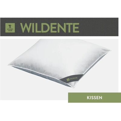 Spessarttraum Wildente Silber Baumwollkissen - Kopfkissen Spessarttraum Wildente Silber Baumwollkissen - Kopfkissen