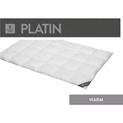 SPESSARTTRAUM Platin Gänsedaunenbettdecke - Warm, Weiß, 240x220cm SPESSARTTRAUM Platin Gänsedaunenbettdecke - Warm, Weiß, 240x220cm
