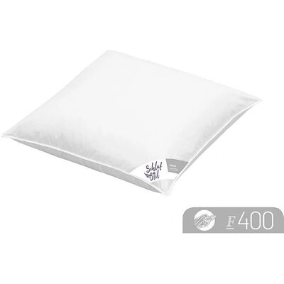 SCHLAFSTIL F400 Baumwollkissen 80x80cm - Kopfkissen SCHLAFSTIL F400 Baumwollkissen 80x80cm - Kopfkissen