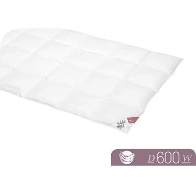 SCHLAFSTIL D600 Gänsedaunenbettdecke - Warm, Weiß, 240x220cm - Bettdecke SCHLAFSTIL D600 Gänsedaunenbettdecke - Warm, Weiß, 240x220cm - Bettdecke