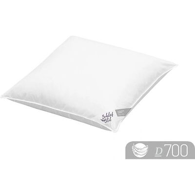 Schlafstil D700 - Weiß 80x80cm 3-Kammer-Kopfkissen Schlafstil D700 - Weiß 80x80cm 3-Kammer-Kopfkissen