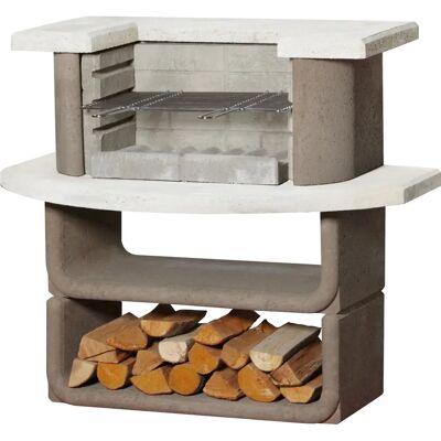 Buschbeck Montana Holzkohlegrill - Braun - 110x101x65 cm Buschbeck Montana Holzkohlegrill - Braun - 110x101x65 cm