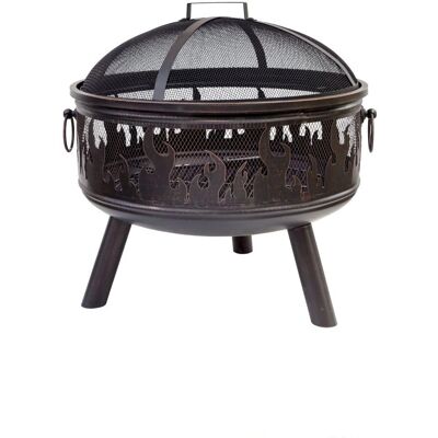 BUSCHBECK Wildfire Feuerkorb - Stahl, 61x61x61 cm BUSCHBECK Wildfire Feuerkorb - Stahl, 61x61x61 cm