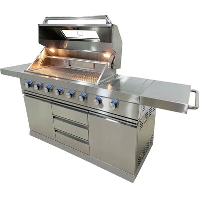 BUSCHBECK Outdoorküche Bristol Gasgrill - Outdoor Küche, 214x119x64.5 cm BUSCHBECK Outdoorküche Bristol Gasgrill - Outdoor Küche, 214x119x64.5 cm