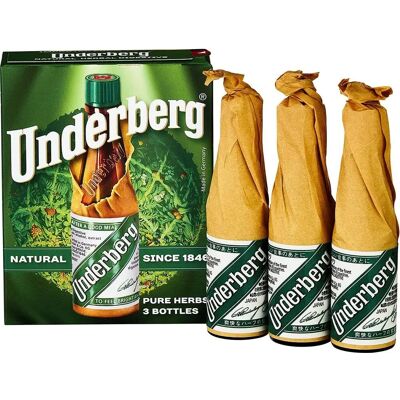 UNDERBERGG Petite Bouteille - Liqueur - Publicité UNDERBERGG Petite Bouteille - Liqueur - Publicité