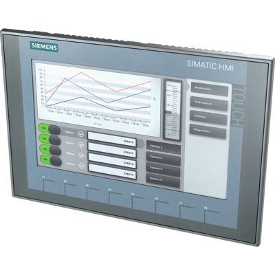 Panneau de contrôle tactile Siemens - Écran TFT 9" - 65536 couleurs - IP65 - Publicité Panneau de contrôle tactile Siemens - Écran TFT 9" - 65536 couleurs - IP65 - Publicité