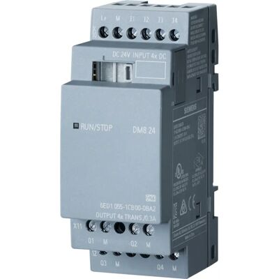 Siemens LOGO! 8 E/A-Modul - Digital/Analog, 4 Ein/Aus, Ethernet Siemens LOGO! 8 E/A-Modul - Digital/Analog, 4 Ein/Aus, Ethernet