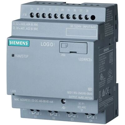 Siemens Logo 8.4 12RCEO - Modular Logikmodul Siemens Logo 8.4 12RCEO - Modular Logikmodul