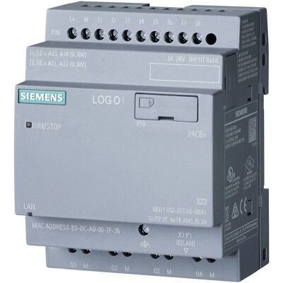 Siemens LOGO8.4 24CEO - Logikmodul, ohne Display Siemens LOGO8.4 24CEO - Logikmodul, ohne Display