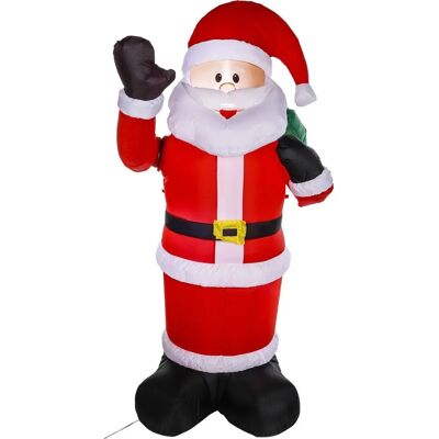 Hi Marke 180cm aufblasbarer Weihnachtsmann mit Bewegung & Beleuchtung Hi Marke 180cm aufblasbarer Weihnachtsmann mit Bewegung & Beleuchtung