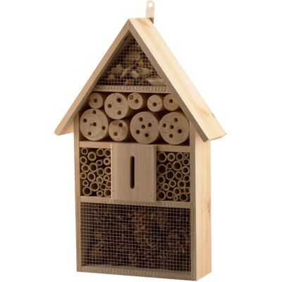 Hôtel à insectes HI - Bois de sapin chinois 31x10x48 cm - Publicité Hôtel à insectes HI - Bois de sapin chinois 31x10x48 cm - Publicité