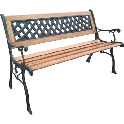 HI 126 cm Vintage Gartentisch - Gartenbank HI 126 cm Vintage Gartentisch - Gartenbank