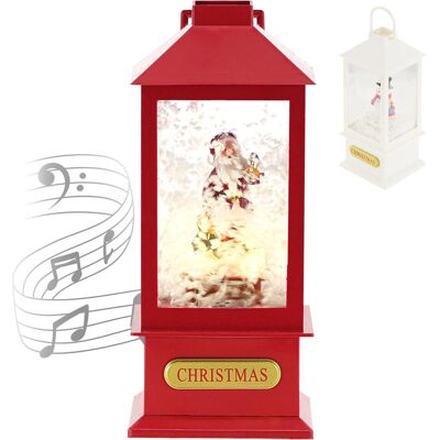 GEEZY - 8 Songs Christmas Lantern - Santa Claus - Snowman - Decorative Lamp GEEZY - 8 Songs Christmas Lantern - Santa Claus - Snowman - Decorative Lamp
