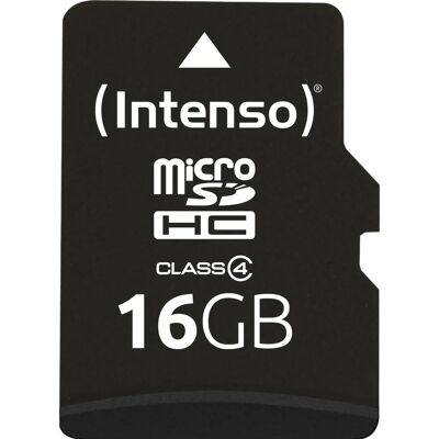 Intenso 3403470 Memory Card - 16GB MicroSDHC Class 4 Intenso 3403470 Memory Card - 16GB MicroSDHC Class 4