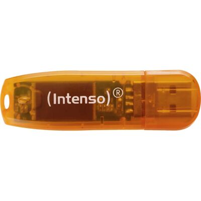 Intenso 64GB Narancssárga USB Flash Drive - USB 2.0 Intenso 64GB Narancssárga USB Flash Drive - USB 2.0