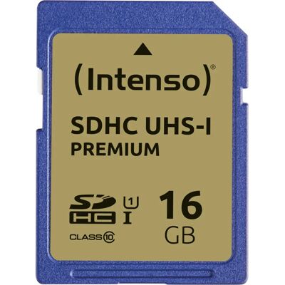 Intenso 3421470 Memory Card - 16 GB SDHC Class 10 Intenso 3421470 Memory Card - 16 GB SDHC Class 10