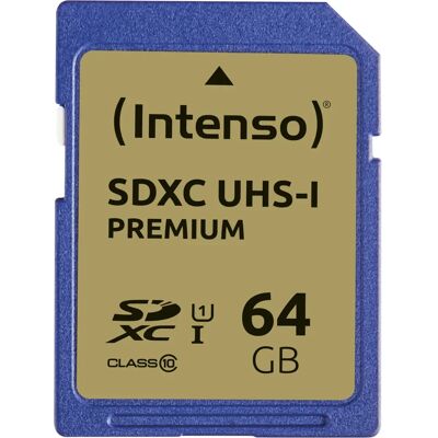 Intenso 3421490 Speicherkarte - 64 GB UHS-I Klasse 10 Intenso 3421490 Speicherkarte - 64 GB UHS-I Klasse 10