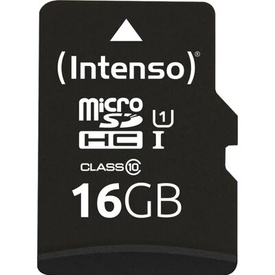 Intenso UHS-I Premium microSD - microSDHC 16GB Intenso UHS-I Premium microSD - microSDHC 16GB