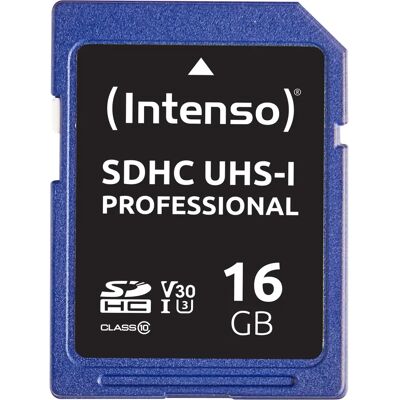 Intenso 16GB SDHC UHS-I Clase 10 - Tarjeta de memoria Intenso 16GB SDHC UHS-I Clase 10 - Tarjeta de memoria