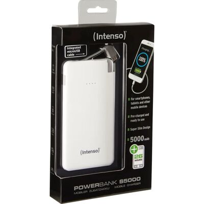 Intenso S5000 Lithium Polymer Powerbank Intenso S5000 Lithium Polymer Powerbank