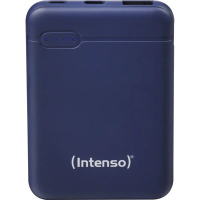Power Bank Intenso XS5000 - 5000mAh, Bleu - Publicité Power Bank Intenso XS5000 - 5000mAh, Bleu - Publicité