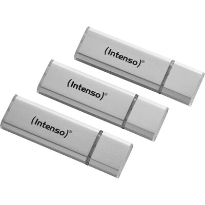 Intenso 3521483 USB-flashdrive - 32 GB, USB 2.0, Zilver Intenso 3521483 USB-flashdrive - 32 GB, USB 2.0, Zilver