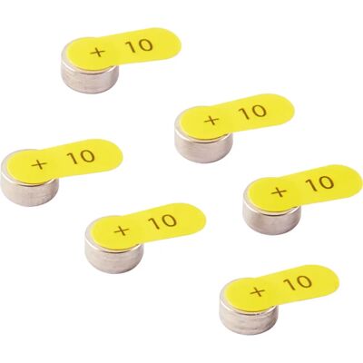 Batería para audífonos Intenso A10 Energy - Pack de 6 Batería para audífonos Intenso A10 Energy - Pack de 6