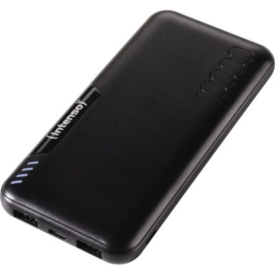 Intenso Powerbank 10000mAh - Hurtig opladning - Sort Intenso Powerbank 10000mAh - Hurtig opladning - Sort