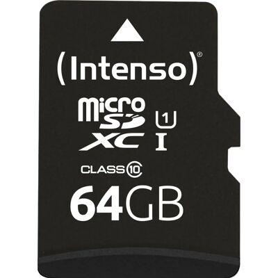 Intenso 64 GB microSDXC UHS-I Performance microSD - Speicherkarte Intenso 64 GB microSDXC UHS-I Performance microSD - Speicherkarte