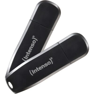Intenso 3533494 USB-Stick - 64 GB - Schwarz - USB 3.2 Gen 1 Intenso 3533494 USB-Stick - 64 GB - Schwarz - USB 3.2 Gen 1
