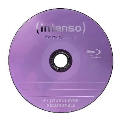 Intenso 5001115 Blu-ray Skive - 25 GB - 6x Hastighed - 50 stk Intenso 5001115 Blu-ray Skive - 25 GB - 6x Hastighed - 50 stk