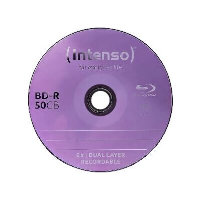 Intenso 5101114 Blu-ray Disk BD-R Printbar 25GB 25 stk Intenso 5101114 Blu-ray Disk BD-R Printbar 25GB 25 stk