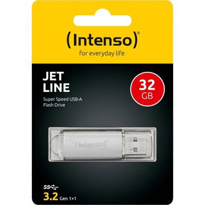 Intenso Jet Line 32GB Memoria USB - USB 3.2 Intenso Jet Line 32GB Memoria USB - USB 3.2