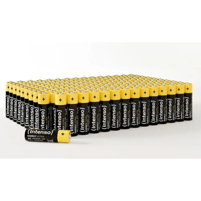INTENSO 150X AA - Energy Ultra - Batería alcalina confiable - AA (Mignon) - Paquete de 150 INTENSO 150X AA - Energy Ultra - Batería alcalina confiable - AA (Mignon) - Paquete de 150