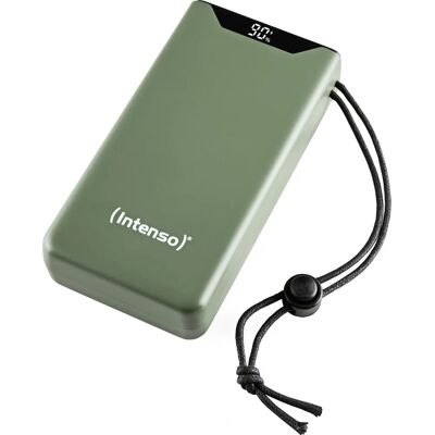 Intenso Power Bank 20000mAh Grøn - Power Bank, Lithium Polymer Intenso Power Bank 20000mAh Grøn - Power Bank, Lithium Polymer