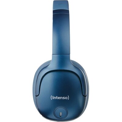 Intenso O400HA Hovedtelefoner - Trådløs Bluetooth, 75t, ANC, Blå Intenso O400HA Hovedtelefoner - Trådløs Bluetooth, 75t, ANC, Blå