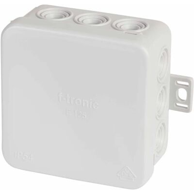 F-Tronic 7340139 Lichtgraue Anschlussdose - IP54 F-Tronic 7340139 Lichtgraue Anschlussdose - IP54